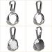 Metal Car Key Holder Case with Bright Silver Lanyard Keychain - Anti-Loss & Scratch Resistant - Buy Online on GoSupps.com