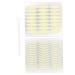 Angoily 2sets Double Eyelid Sticker Double-Sided Tape Instant Eye Lift Strips Invisible Slim Eyelid Tape Double Stick Tape Eye Beauty Tape Double Sided Boobtape Eye Patch Eyes or 8.3x7.6cm As Shown