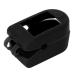 Fingeled-tip oximeter housing effective protection small and compact silicone material wide scope for trips business and family (black)