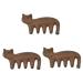 FRCOLOR 3 STK K tchengr ner Sandelwood comb massage tools beard comb from wood acupuncture massage device hair detergent comb tool The face green sandalwood scalp comb