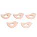 Yousiliang 5pcs Bird Shape Baby Teethers Pain Relief Teething Toys & DIY Pendant Crafts - Buy Online on GoSupps.com
