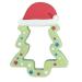 Christmas Holiday Soft Silicone Teethers for Baby BPA Free and Food Grade - Christmas Tree Star Santa Rudolph Reindeer Teether Toy (Christmas Tree)