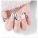 Gold Rivet Metal Tips Copper Alloy Decoration 3D Nail Studs Glitter Sequins Pearls Bend Studs - Buy Online on GoSupps.com
