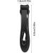 German Nail Clippers for Men Thick Nail Clippers - Stainless Steel Nail Clippers Wide Mouth Nail Clippers with Ergonomic Bevelled Head Metal Nail File Black - Buy Online on GoSupps.com