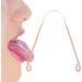 Buy Copper Tongue Cleaner - U-Shaped Design for Oral Hygiene & Fresh Breath | Durable & Effective - Buy Online on GoSupps.com