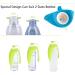 Portable Dog Water Bottle - Petsoign Silicone Travel Drinking Bottle for Outdoor Use (Black) - Ideal for Dogs on the Go - Buy Online on GoSupps.com