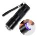 Mini Nail Polish Flashlight | LED Nail Dryer & Curing Lamp for Home & Salon | Quick Dry Nail Art Tool - Black - Buy Online on GoSupps.com