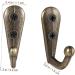 Alipis 36 Pcs Towel Hooks Coat Hooks for Wall Door Hooks Clothes Hook European Style Coat Hanger C113 - Buy Online on GoSupps.com