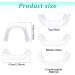 Buy DHQKQG 4 Pairs of Fake Teeth & Veneers Set - Prosthetic Teeth for Men & Women - International Shipping Available - Buy Online on GoSupps.com