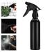 Portable Aluminium Alloy Spray Bottle 250ml - Black Hair Water Sprayer for Barbers | International Shipping - Buy Online on GoSupps.com