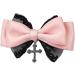 Gothic Lace Hair Clip Bow Large Barrette Bow Flat Clips Barrette Hairpin Bow Elegant Hair Clip for Bunches - Buy Online on GoSupps.com