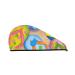 TOPUNY Funny Flip Flops Slippers Art Sandals Printed Absorbent Quick Dry Shower Cap Button Design Quick Dry Hair Cap for All Hair Styles. Funny Flip Flops Slippers Art Sandals One Size