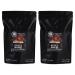 OLE Smokes Coffee | Whole Bean Coffee | Extra Dark Roast | Smoked Blend | Stout Maple | 12 OZ Bag | Pack of 2