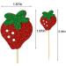 Rainlemon Strawberry Cupcake Topper Baby Girl Berry Theme Birthday Party Cake Decoration - Buy Online on GoSupps.com