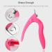 Acrylic Nail Clipper U Shaped False Nail Tip Cutter Stainless Steel Trimmer Scissors Rosy Nail Clippers Nail Care - Buy Online on GoSupps.com