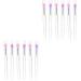 12 Pcs Silicone Lip Brush with Lid Lipstick Applicator Makeup Supplies Lip Mask Brush Eyeshadow Brush Eyeshadow Makeup Brush Silicone Eyeshadow Silicone Lipstick Brush Makeup Tool 10.8x0.9cmx2pcs As Shownx2pcs