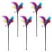 JOCXZI Pack of 5 Feather Toys for Cats Interactive Cat Toy Cat Toy Feathers Teaser Toy Cat Feather Toy Cat Feather Toy for Kittens and Cats