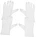 SOLUSTRE 2 Pairs White Touchscreen Touch Screen Glove for Gardening White Cleaning Mitt Work Durable Men and Women Thin Outdoor