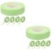 POPETPOP 10 Rolls Adhesive Lash Tape Eyelash Supplies Lash Supplies for Lash Techs Tape for Lash Extensions Eye Pads Lash Extensions Green Tape Makeup Non-woven Fabric