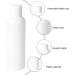 Beaupretty Pump Bottle Dispenser Empty Shampoo Bottles Refillable 200ml Leakproof Travel Bottles Cosmetic Containers for Liquids Cream 5pcs Travel Shampoo - Buy Online on GoSupps.com