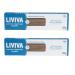 LIVIVA Low Carb High Protein KETO Spaghetti Pasta - 27g of Protein 8g Net Carbs Diabetic-Friendly - Made with Pea Protein Mulberry Leaf and Konjac (Pack of 2) 225g (Pack of 2)