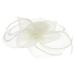 Tulle fascinator hats with feather flowers hair clip hair accessory vein vein tea party wedding church hair accessories