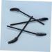NOLITOY 200 Pcs Elbow Mascara Brush Lash Mascara Lash Accessories False Plastic Make up Eyelash Tool Travel 9.7x0.6cmx4pcs Blackx4pcs - Buy Online on GoSupps.com