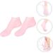 DOITOOL 3 Pairs Sock Moisturizing Gel Booties Dry Cracked Gel Spa Moisturizing Foot Birth Control Wallet Skin Protect Soles Lotion Features Pink Miss Moisturize Sebs Silicone Gel - Buy Online on GoSupps.com