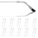 Tiesome glasses hangers sleeves soft silicone glasses ear pads slide -resistant glasses ear sparkle comfortable glasses handles Reading glasses holder for glasses sunglasses white