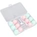 Agate Contact Lens Containers Set 6 Portable Holders with Fluid Bottle & Tweezers for Home & Travel | Durable Plastic Lens Case - Buy Online on GoSupps.com
