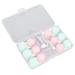6-Part Contact Lens Case with Tweezers & Applicator - Compact Portable & Lightweight for Travel - Buy Online on GoSupps.com
