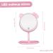 1PC Makeup Mirror with Light Vanity Mirror Rechargeable Touch Sensor LED Cosmetic Mirror for Travel Bedroom. - Buy Online on GoSupps.com
