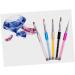 EXCEART Nail Paint Marker Nail Liner Pens Nail Dotting Pen Nail Art Dotting Pen Nail Art Pen Nail Drawing Pen Nail Marker Pen Acrylic Nail Brush Manicure Tools Embellishment Pen Crystal medium Silver - Buy Online on GoSupps.com