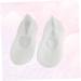 Yardenfun 1 Pair Ped Socks Invisible Socks Silicone Socks High Heel Socks Silicone Gel Foot Moisturizing Socks High Heel Protectors Short Shocks Men and Women Forefoot Pad Breathable White White L - Buy Online on GoSupps.com