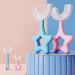 Safe Silicone Head U-Shaped Toothbrush for Kids - Whole Mouth Cleaning Child-Friendly & Washable - Shop Internationally - Buy Online on GoSupps.com