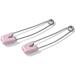 Prym Stainless Steel Blue Nappy Safety Pins (55mm) - Pack of 4 - Buy Online on GoSupps.com
