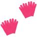 minkissy 2 Pairs Night Moisturizing Gloves Lotion Gloves Womens Glives Cotton Gloves for Sleeping Cosmetic Gloves Womens Glove Sleeping Gloves Hand Accessories Miss