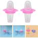 Tomaibaby 2pcs Baby Liquid Medicine Dispenser & Pacifier Feeder - Pink | Infant Feeding Supplies - Buy Online on GoSupps.com