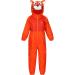 Regatta Children's Mudplay Iii Waterproof and Breathable Insulated Animal All-in-one Suit 18-24 Months Blaze Orange Tiger