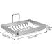 Ciieeo 5pcs Soap Box Soap Dish Organizer Soap Plate Bar Soap Dish Soap Draining Racks Wall Soap Holder Sponge Soap Rack Bathroom Soap Dish Soap Dish Holder Stainless Steel Metal - Buy Online on GoSupps.com