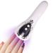 UV Nail Lamp Layhou Mini UV Nail Lamp with LCD Display Rechargeable USB Handheld Nail Lamp with 60s 90s Timer Portable Nail Lamp With for Girls and Women