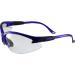 Global Vision Contender Bifocal Safety Glasses for Men or Women Blue Frame with Clear Lens ANSI Z87+ 1.0 to 2.5 2.00