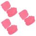 minkissy 3 Sets Paraffin Accessories Wax Bath Mitts Paraffin Wax Insulated Mitts End Papers for Hair Perm Paraffin Treatments Wax Bath Hand Cover Wax Foot Cover Red Care