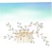 FRCOLOR Bridal Headpiece Wedding Hair Accessories Bridal Headdress Bridal Hair Accessories White Comb Bride - Buy Online on GoSupps.com