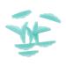MAGICLULU 20 Pairs Eyelash Gasket Eyelash Curling Gasket Eyelash Perm Pads Eyelash Pad Fake Eyelash Shield Pads Washers Fake Eyelashes Eye Patch