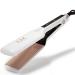 K&K Shine Therapy 2.25 Inch Hair Straightener Flat Iron Infused with Argan Oil & Keratin Professional Ceramic Coating Straighteners for Less Frizz Shinier & Smoother Hair Hair Styling Tools