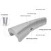 Mini UV Nail Lamp Quick Drying Gel Nail Light with 3 Gears Portable Nail Dryer with Lasting Endurance Compact Size for Home DIY Manicure (Silver) - Buy Online on GoSupps.com