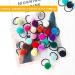 700-Pack 1 Inch Assorted Multicolor Pompoms for Crafts - DIY Hobby Supplies - Buy Online on GoSupps.com