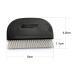 Premium Stainless Steel Lice Comb - Extra Fine Nit Comb for Babies Children Adults & Pets - Black (1 Pack) - Buy Online on GoSupps.com