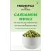 FreshSpice Green Cardamom Pods (200g) | Harvested directly from the farms of Kerala and lab tested for purity - Buy Online on GoSupps.com